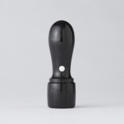 法人実印　黒彩樺18.0mm天丸