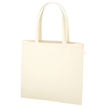 コットンフラットワイドトート(ナチュラル)