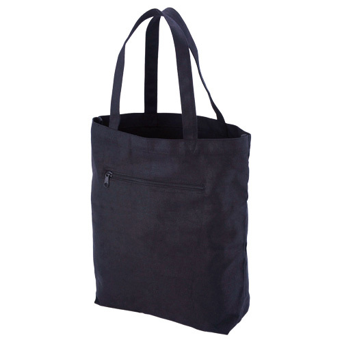 キャンバスエコバッグ(大)(黒)