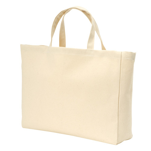 キャンバストート(マチあり／大)(ナチュラル)