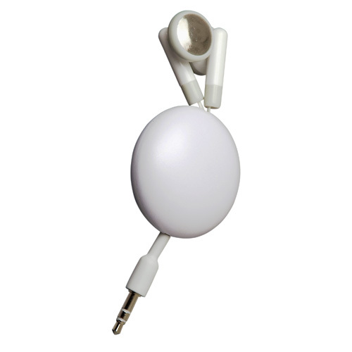 サークルフェイスイヤホン(白)