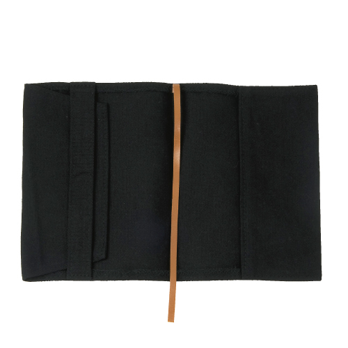 キャンバスブックカバー(黒)