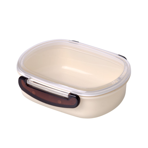 クリアランチボックス(アイボリー)