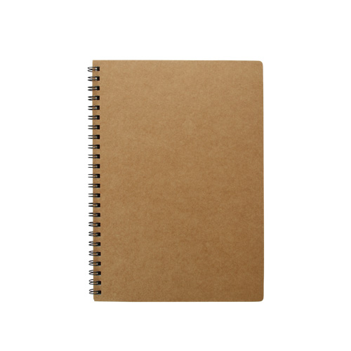 WリングノートA5(A罫)(クラフト)