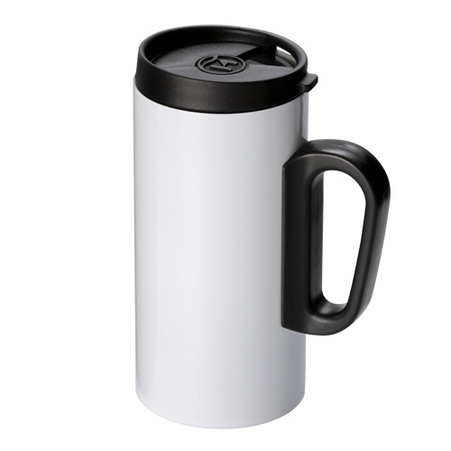 スリムステンレスマグ(250ml)(蓋付)(白)