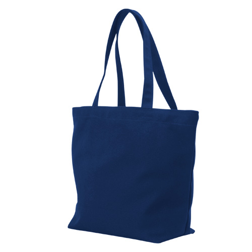 キャンバストート(横型／大)(ネイビー)