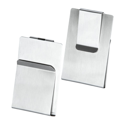 マネー＆カードクリップ(シルバー)