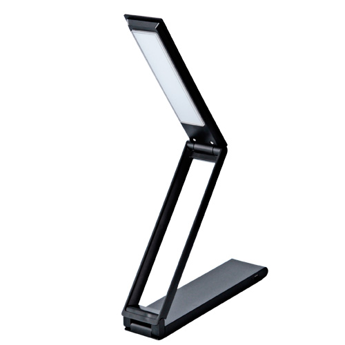 ポータブルLEDスタンドライト(黒)