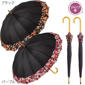 花吹・16本骨長傘