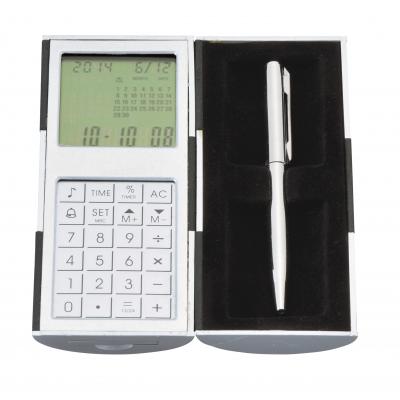 携帯便利な世界時計電卓