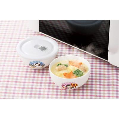 スノーマンレンジ対応蓋付きボウル