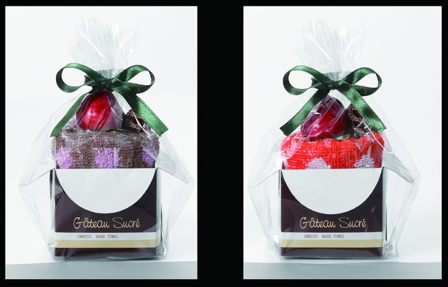 カップケーキタオル