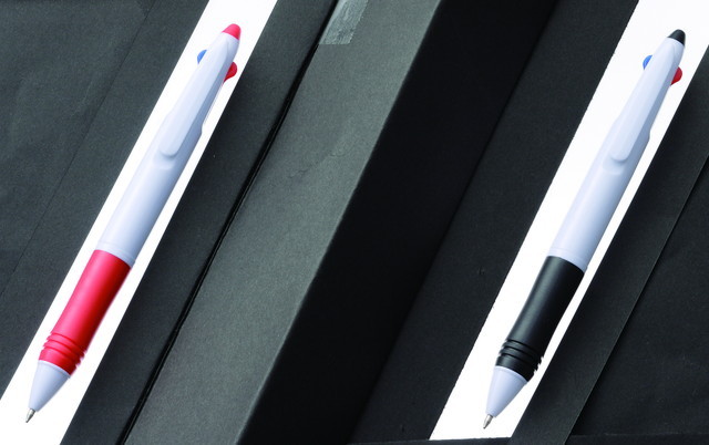 ツボ押し3色ボールペン