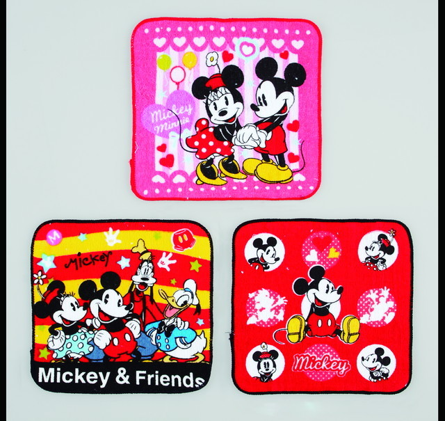 キャラクタータオルハンカチ