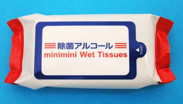 ミニミニウェットティッシュ