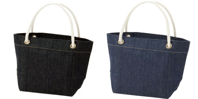 デニムロープハンドルトート