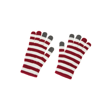 スマートフォン手袋　ワイドボーダー