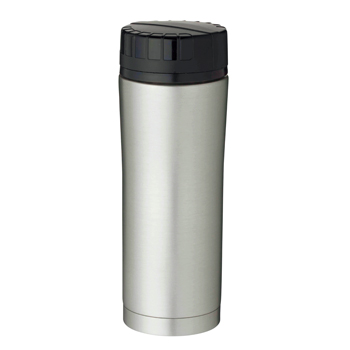 サーモンステンレスボトル 350ml(シャインシルバー)