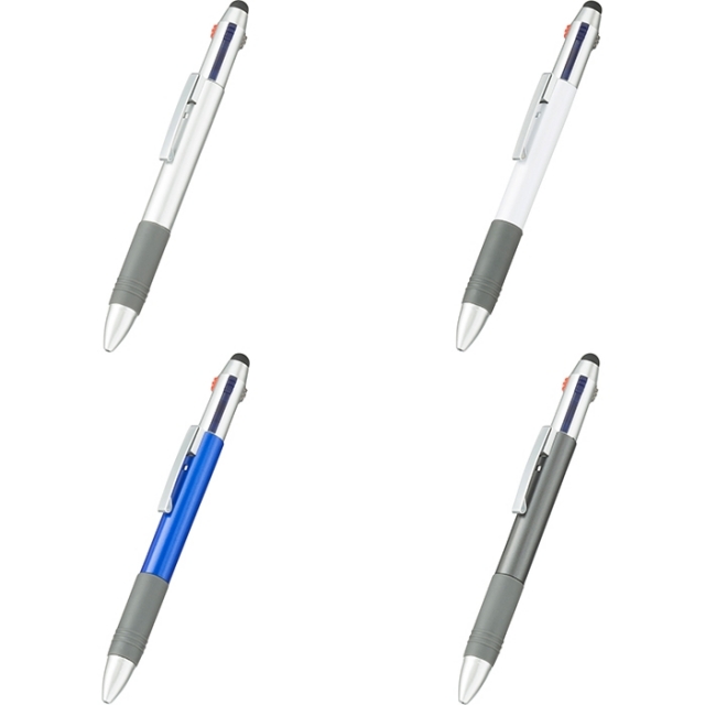 タッチペン付き3色+1色ペン