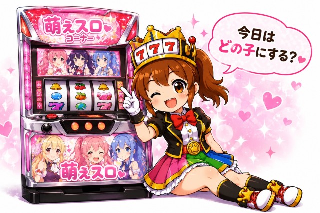 はぴスロちゃん萌えスロコーナー