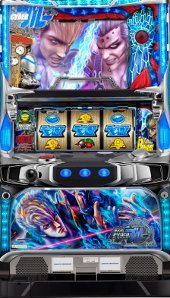 【コイン不要機込】パチスロサイバーブルー　（三洋）　