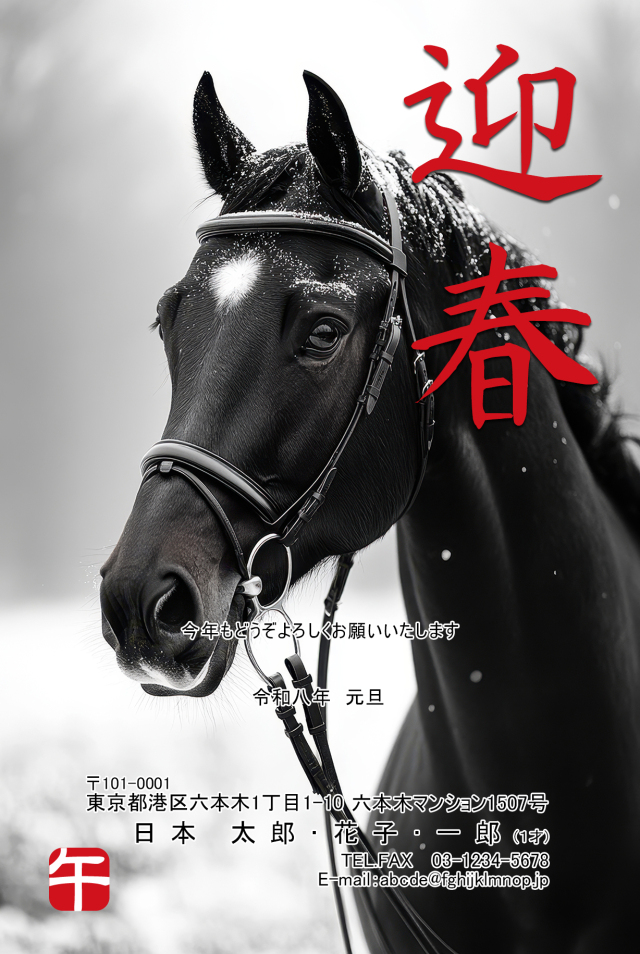 年賀ポストカード