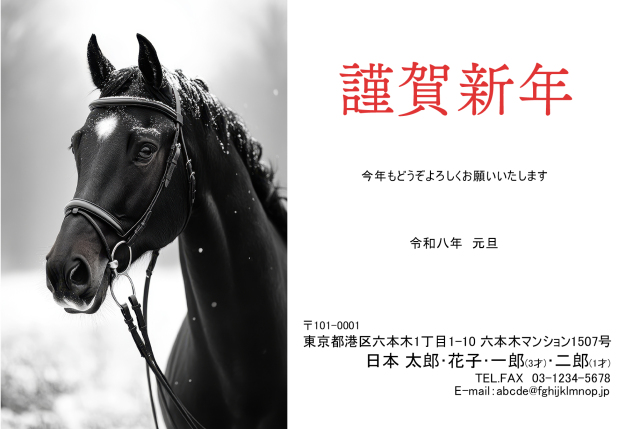 年賀ポストカード