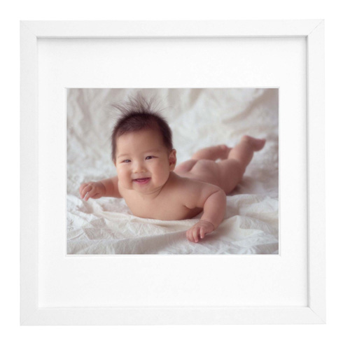 スクエアフレームホワイト