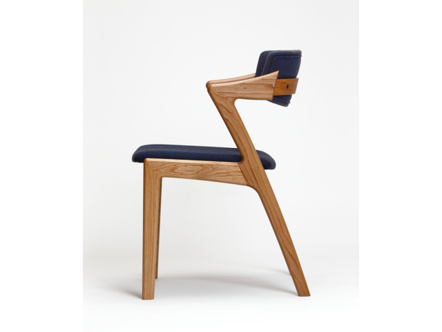 ZEN チェア ISU-WORKS イスワークス 山上木工／椅子 高橋三太郎 背クッション 無垢