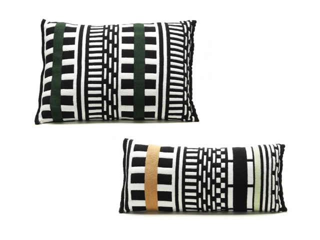 STRIPES CUSHION L/S ストライプスクッション KARIMOKU NEW STANDARD カリモクニュースタンダード ソファ