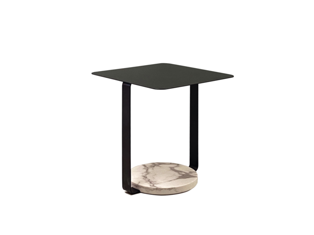 TANGENT side table タンジェント サイドテーブル moda en casa モーダエンカーサ スチール ブラック