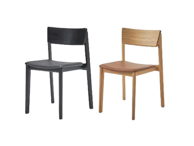 POISE chair ポイズチェア オーク 本革 moda en casa モーダエンカーサ/レザー アニリン仕上げ