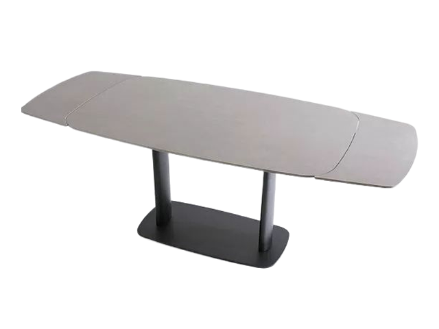 PETRA EXTENSION TABLE ペトラ エクステンション テーブル シントストーン moda en casa モーダエンカーサ/延長式 ブラックメタル