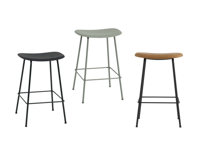 FIBER COUNTER STOOL muuto ムート スツール 椅子 板座 背もたれなし カウンターチェア