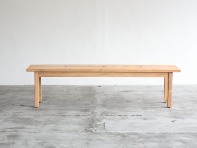 Bench TUSKER Wood ベンチ タスカ― ウッド NOWHERE LIKE HOME ノーウェアライクホーム1200 1600 板座