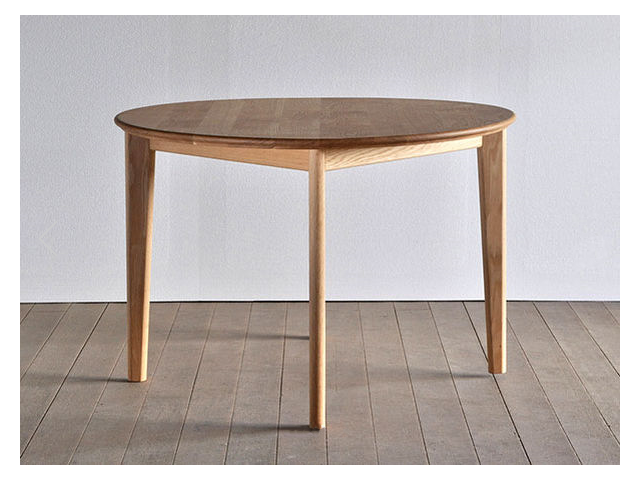 ユーロ ラウンド ダイニングテーブル SIKI FURNITURE シキファニチア/円形テーブル