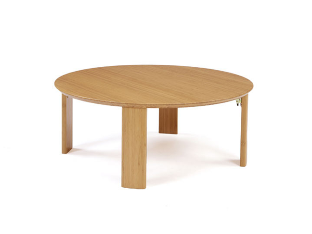 ちゃぶ台 リビングテーブル 円形　800 TEORI テオリ 和 折りたたみ