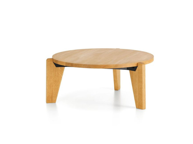 Gueridon Bas ゲリドン バス ローテーブル vitra ヴィトラ ジャン・プルーヴェ 無垢材