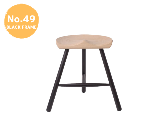 シューメーカー Shoemaker Chair ワーナー werner／スツール 北欧 No.49 ／ ブラックフレーム