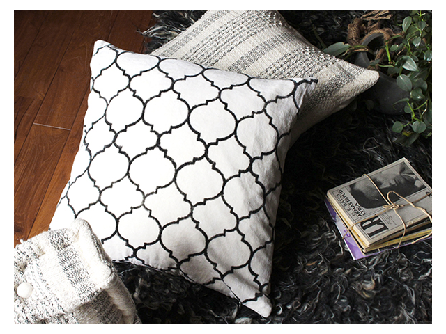 Velvet cushion cover moroccan 【2枚セットでの販売】 ベルベット