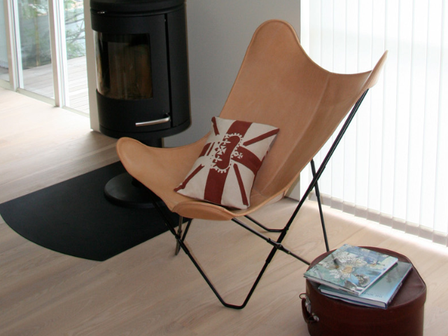 BKF BUTTERFLY CHAIR MARIPOSA BLACK クエロ cuero / バタフライ