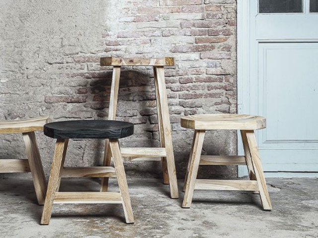 KING STOOL キングスツール dareels ダリールズ/チーク古材