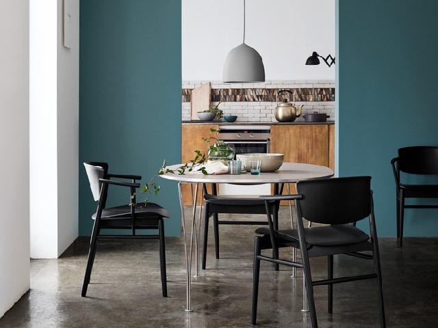 美品】Fritz Hansen フリッツハンセン N01チェア オーク黒（N01 エヌ 