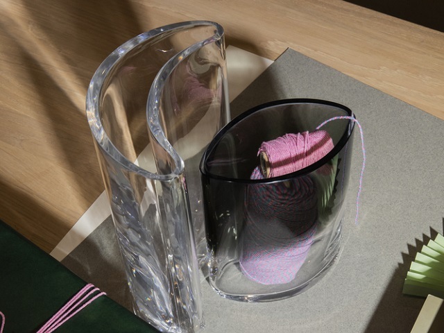 MOON EYE VASE ムーンアイベース FRITZ HANSEN フリッツ・ハンセン/Grethe Meyer グレーテ・マイヤー フラワーベース 2個セット