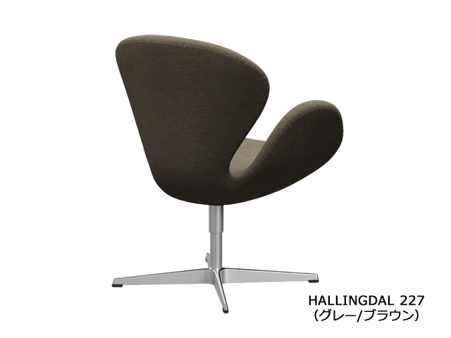 スワンチェア　グレー　Fritz Hansen アルネヤコブセン　北欧デザイン スワンチェア グレー Fritz Hansen アルネヤコブセン 北欧