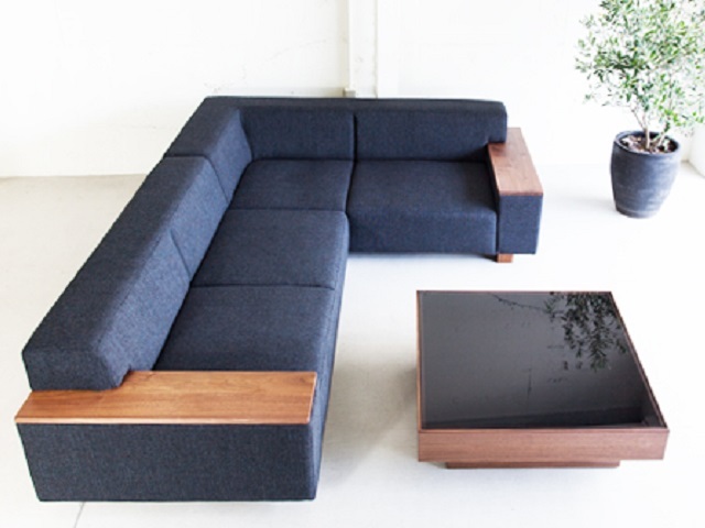 BRICK CORNER SET ブリックコーナーセット FLANNEL SOFA フランネルソファ／L字ソファ