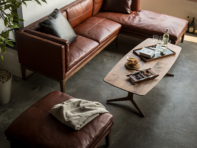 PERCHE リビングテーブル 無垢材 ペルシェ 冨士ファニチア／田中智也 モダン