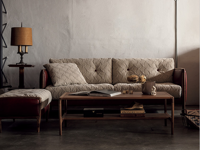 美品 フジファニチャー nico Living Table ナチュラルモダン nico リビングテーブル 無垢材 ニコ 冨士ファニチア／松田 拓也 モダン