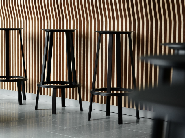 HAY REVOLVER STOOL リボルバースツール　黒 HAY REVOLVER STOOL / ヘイ リボルバー スツール - インテリア