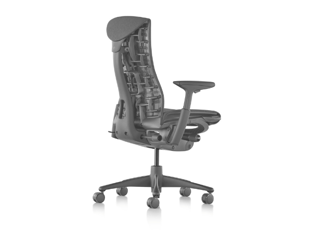 【国内在庫】エンボディチェア グラファイトカラー メドレーシンダー HermanMiller ハーマンミラー 人間工学 オフィスチェア